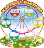 Стенд "Карусель настрою" (Артикул: 3-1085)  