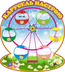 Стенд "Карусель настрою" (Артикул: 3-1085)  