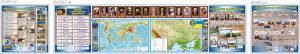 Комплект банерів в кабінет географії (Артикул: 7-ГЕО-001-2)  