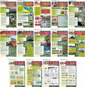 Комплект банерів у кабінет "Захист України" (Артикул: 7-ЗХВ-022)  