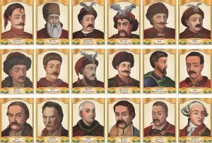 Набір портретів “Гетьмани України” (Артикул: 3-0602)  