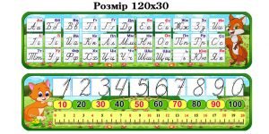 Комплект стендів "Пиши правильно" (Артикул: 4-NK-553)  