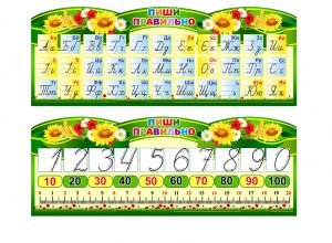 Стенди "Пиши правильно" (Артикул: 4-NK-630)  