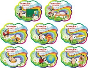 Набір стендів для НУШ “Осередки” (Артикул: 3-0141)  