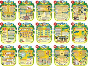 Стенд для оформлення класу безпеки в асортименті (Артикул: 3-2135)  