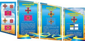 Набір стендів «Військова символіка» (Артикул: 3-1487)