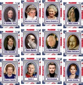 Стенд "Видатні люди Англії" в асортименті (Артикул: 3-1793)  