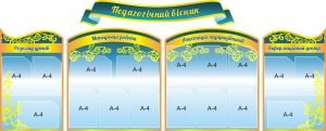 Набір стендів для оформлення коридору школи (Артикул: 3-0609)  