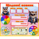 Стенд "Щоденні новини" НУШ 0329  