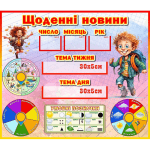 Стенд "Щоденні новини" НУШ 0327  