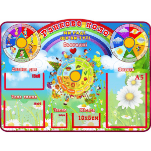 Стенд "Ранкове коло" НУШ 0299  