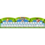 Стенд для НУШ "Пиши правильно. Алфавіт. Бедрики" НУШ 0211  