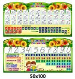 Набір стендів “Мовна та математична скарбнички” (АРТИКУЛ: 4-NK-1001)  