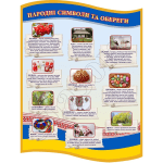 Стенд "Народні символи та обереги" СМ 0138