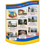 Стенд "8 літературних музеїв України" СМ 0134  