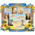 Стенд "Українки, які вразили світ" СМ 0092  