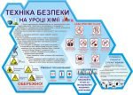 Стенд «Техніка безпеки на уроці хімії» (Артикул: 3-2152)  