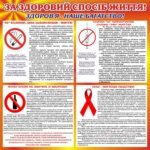 Наліпка «За здоровий спосіб життя» (Артикул: 3-0334)  