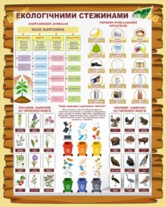 Стенд «Екологічними стежинами» (Артикул: 3-2309)  
