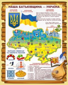 Стенд «Наша Батьківщина – Україна» (АРТИКУЛ: 3-2339)  