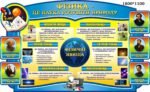 Пластиковий стенд «Фізика — це наука розуміти природу» (Артикул: 3-0735)  
