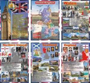 Комплект стендів «Країни Великої Британії» (Артикул: 3-2360)  
