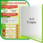 Набір стендів "Класний куточок" УКУ 0100  