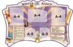 Інформаційний пластиковий стенд «Життя класу» (Артикул: 3-1075)  