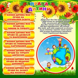 Стенди “Права дитини” (Артикул: 4-NK_5682)  