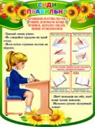Стенди “Сиди правильно (Артикул: 4-NK_8561)  