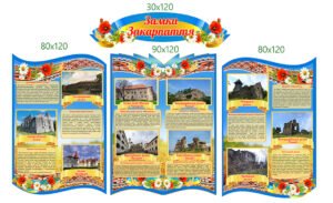 Стенди “Замки Закарпаття” (Артикул: 4_УЗ_0017)  