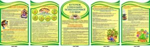 Інформаційний комплект стендів «Куточок соціально-психологічної служби» (Артикул: 3-1341)  